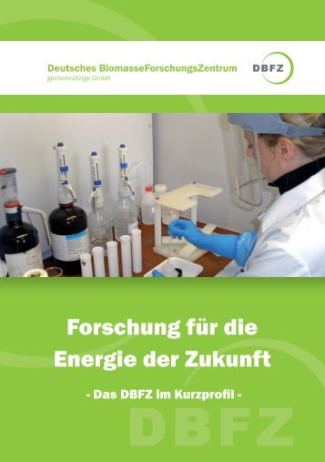 Broschure - Deutsches Biomasseforschungszentrum