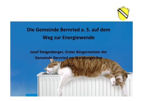 Gemeinde Bernried am Starnberger See BE Geothermal GmbH