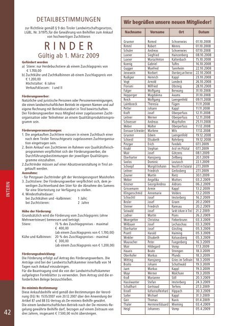 Brown Swiss Management Award 2008 - Braunvieh Austria