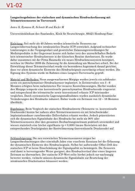 DGNC-Sektionstagung - Deutsche Gesellschaft für Neurochirurgie ...
