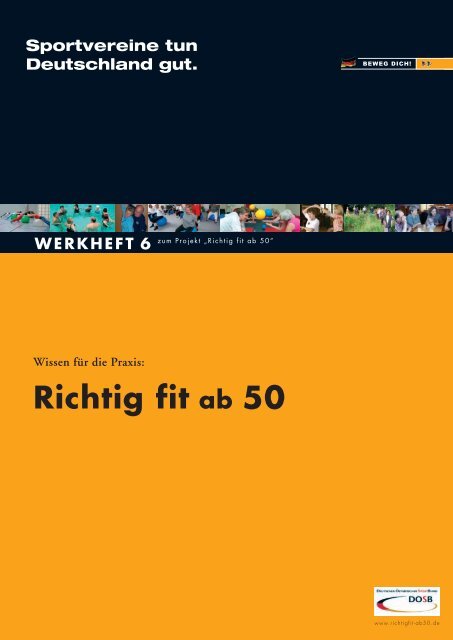 Richtig fit ab 50 - Landessportbund Niedersachsen e.V.