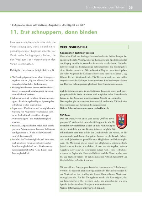 Richtig fit ab 50 - Landessportbund Niedersachsen e.V.