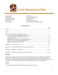 Crisis Management Plan