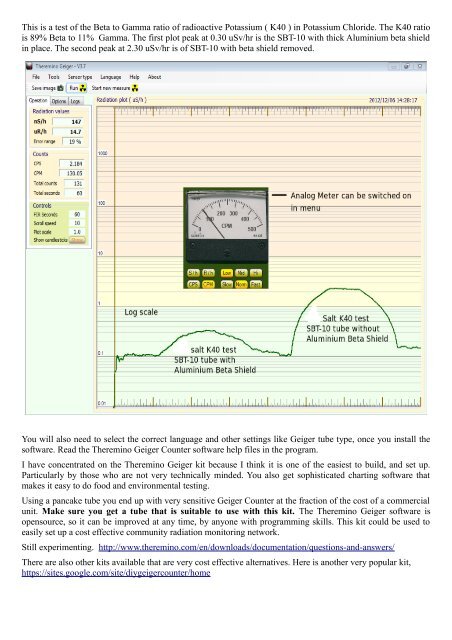 Using-a-Geiger-Counter-to-test-food-for-Radioactive-Contamination