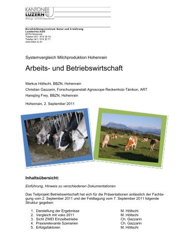 Arbeits- und Betriebswirtschaft - Naturland