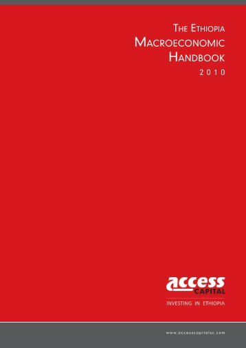 MACROECONOMIC HANDBOOK