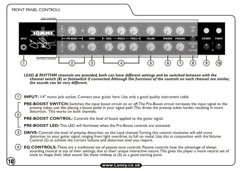 TI100 User Manual_2012_Black Cover__Issue 1.3.cdr - Laney