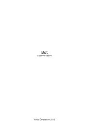 Bot a conversation