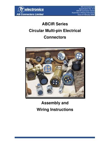 Specification 514 issue 8 - AB Connectors Ltd.