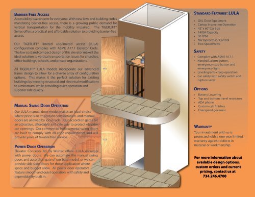Lula Elevator Concepts