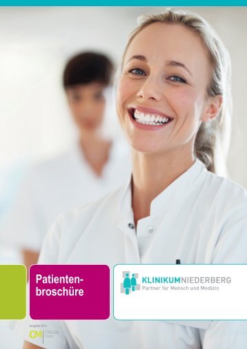 Patientenbroschuere Niederberg