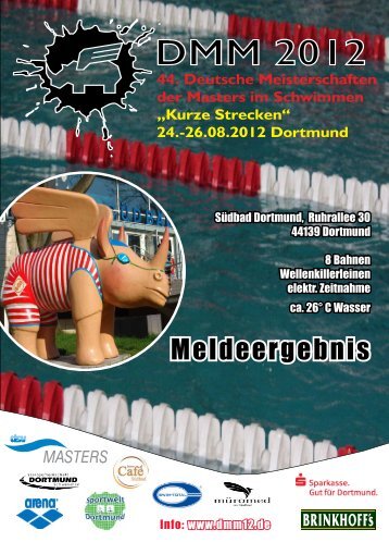 Meldeergebnis - Deutscher Schwimm-Verband eV