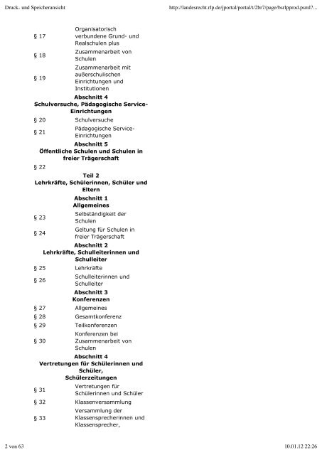 Schulgesetz RLP