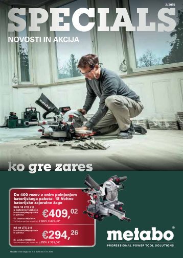 Metabo SPECIALS 2-2015