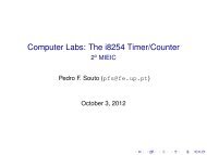 Computer Labs The i8254 Timer/Counter