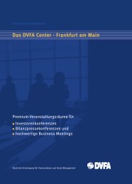 Das DVFA Center - Frankfurt am Main