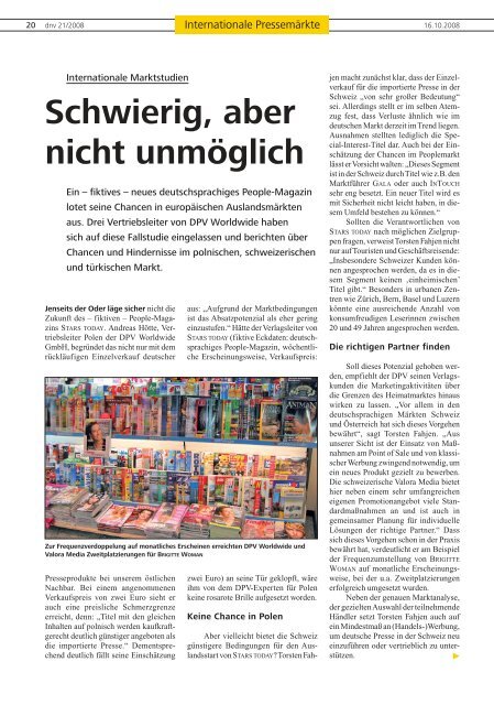 Schwierig, aber nicht unmöglich - DPV - Deutscher ...