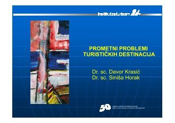 Prometni problemi turistiÄkih destinacija