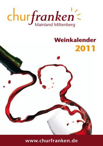 Weinkalender - Churfranken