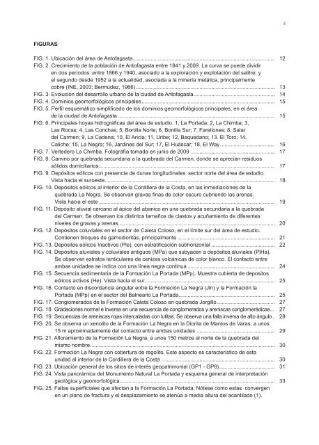 GEOLOGÍA PARA EL ORDENAMIENTO TERRITORIAL ÁREA DE ANTOFAGASTA