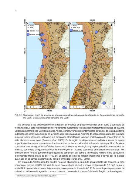 GEOLOGÍA PARA EL ORDENAMIENTO TERRITORIAL ÁREA DE ANTOFAGASTA