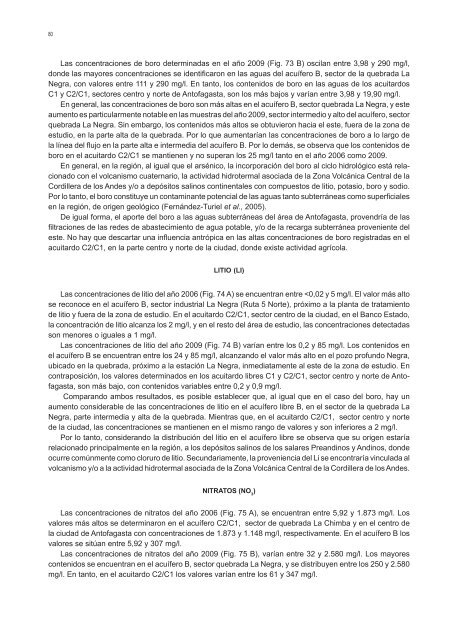 GEOLOGÍA PARA EL ORDENAMIENTO TERRITORIAL ÁREA DE ANTOFAGASTA