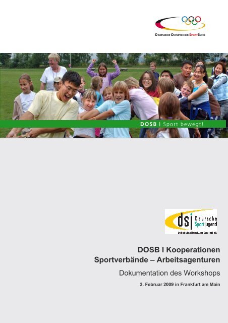 Arbeitsagenturen - Der Deutsche Olympische Sportbund