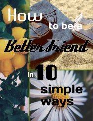 How to be a Better Friend in 10 Simple Ways