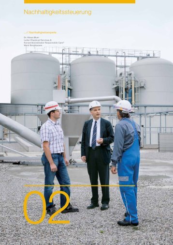 Nachhaltigkeitssteuerung - Wacker Chemie AG Annual Report