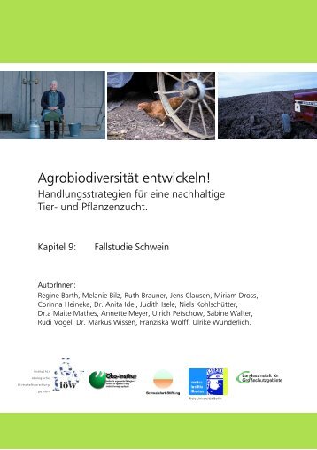 Fallstudie Schwein - Agrobiodiversität entwickeln