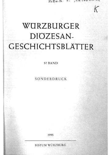 Das Geschlecht der Kottwitze von Aulenbach - Klingenberg am Main