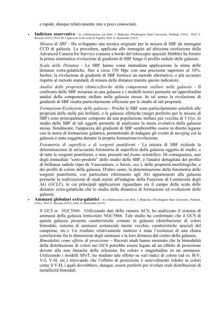 Curriculum Vitae et studiorum di Michele Cantiello