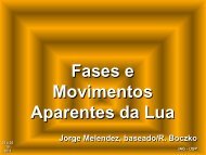 Movimentos Aparentes da Lua