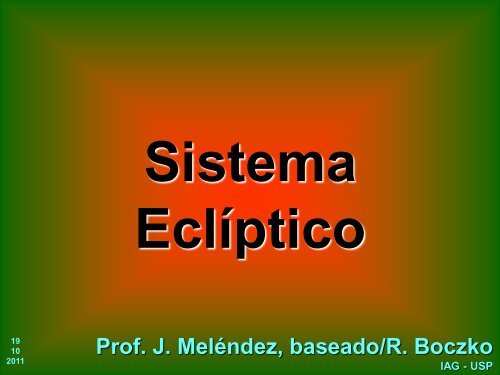 Sistema Eclíptico