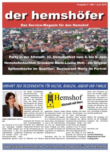 zum Herunterladen (7 MB) - Altstadt Hemshof