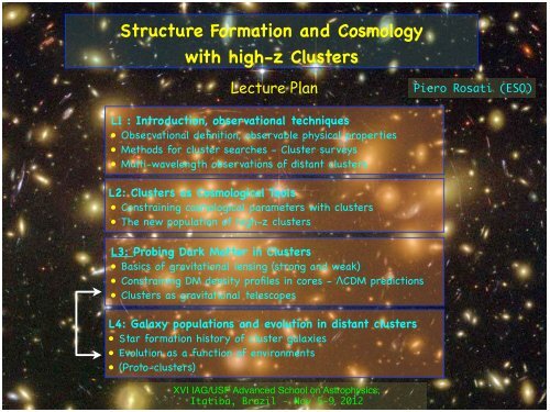 Structure Formation and Cosmology with high-z Clusters