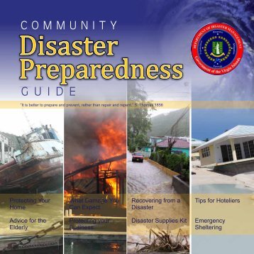 Community Disaster Preparedness Guide - The Department of ...