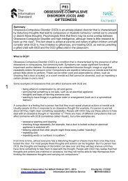 obsessive-compulsive disorder (ocd) - Potential Plus UK