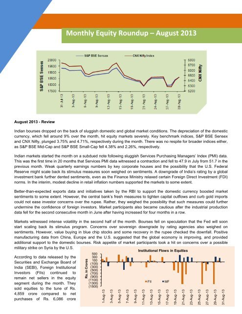 August - Bharti AXA Life Insurance