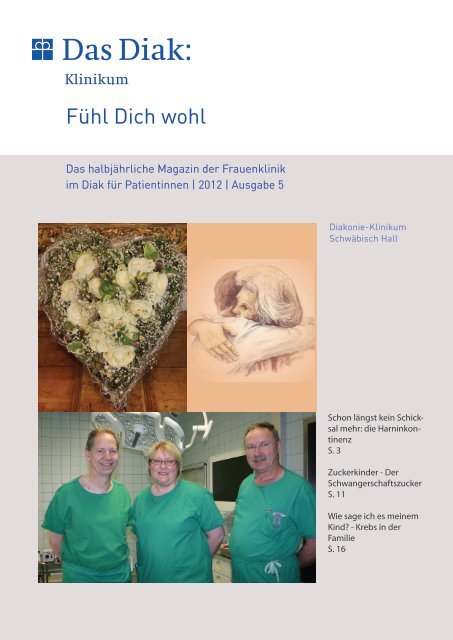 Magazin der Frauenklinik "Fühl Dich wohl"