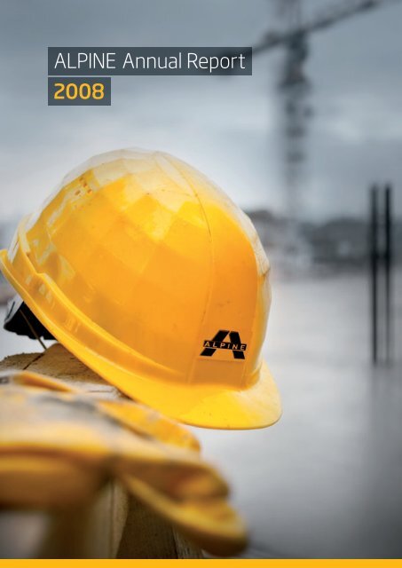 ALPINE Annual Report 2008