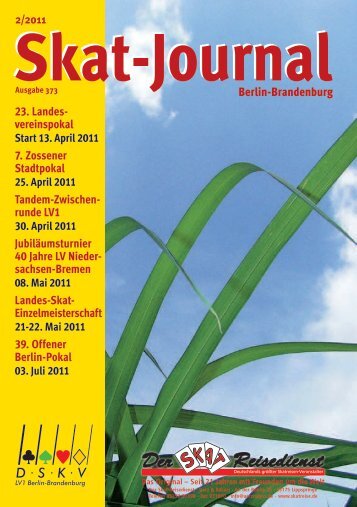 Skat-Journal 2/2011 - DSkV