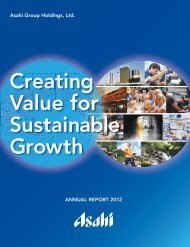 Creating Value for Sustainable Growth