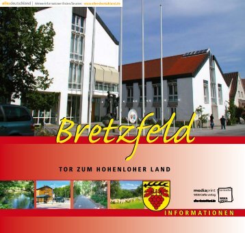 INFORMATIONEN TOR ZUM HOHENLOHER LAND - Bretzfeld