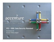 PCI – DSS Data Security Standard