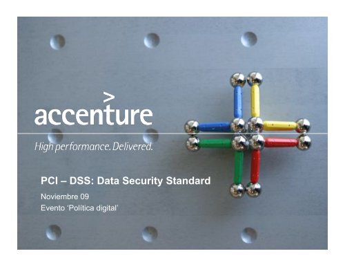 PCI – DSS Data Security Standard