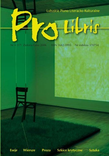 CaÅy numer 17 w jednym pliku PDF - Pro Libris - WojewÃ³dzka i ...