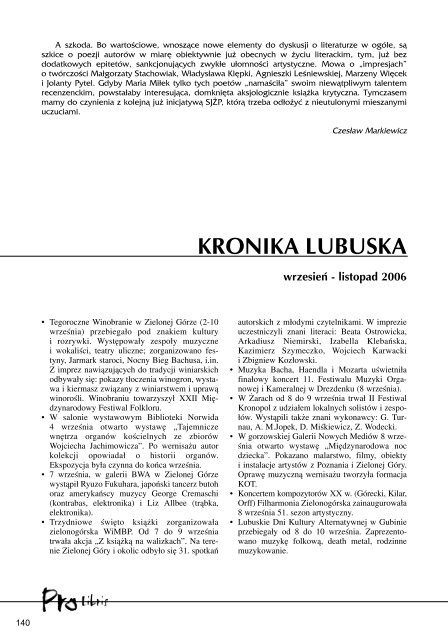 CaÅy numer 17 w jednym pliku PDF - Pro Libris - WojewÃ³dzka i ...