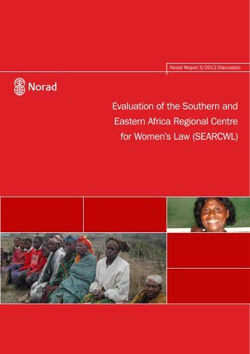 Evaluation of the Southern and Eastern Africa Regional Centre for ...