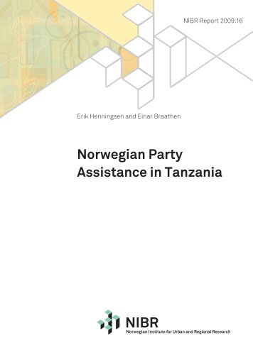 Norwegian Party Assistance in Tanzania